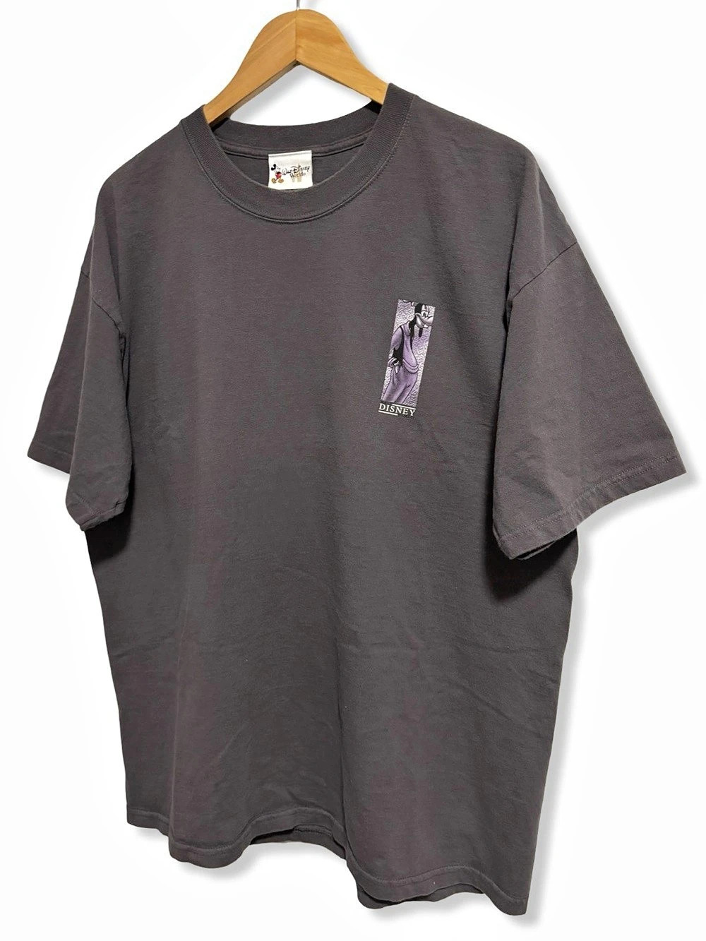 Vintage 90s Disney Goofy Graphic Tee Short Sleeve in Gray